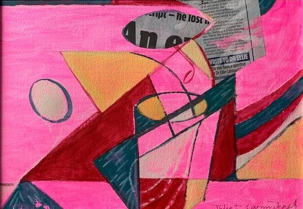 Pink-under-the-lense